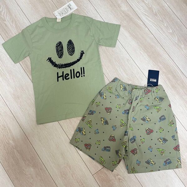 /2点セット ブリーズ ハーフパンツ スーパーファイブ Tシャツ