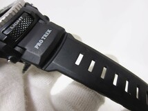 送料無料 CASIO カシオ PROTREK プロトレック 電波ソーラー メンズ 腕時計 デジタル MULTIBAND6 PRW-3500-1JF 中古_画像8