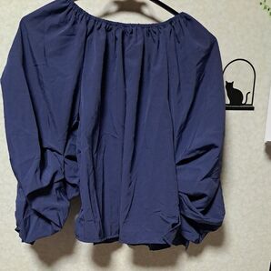 ブラウス 長袖 ボリュームスリーブ