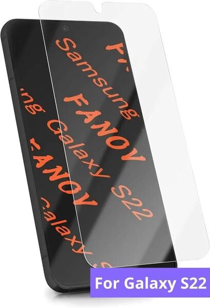 Galaxy S22 ガラスフィルム【1枚入】高透過率