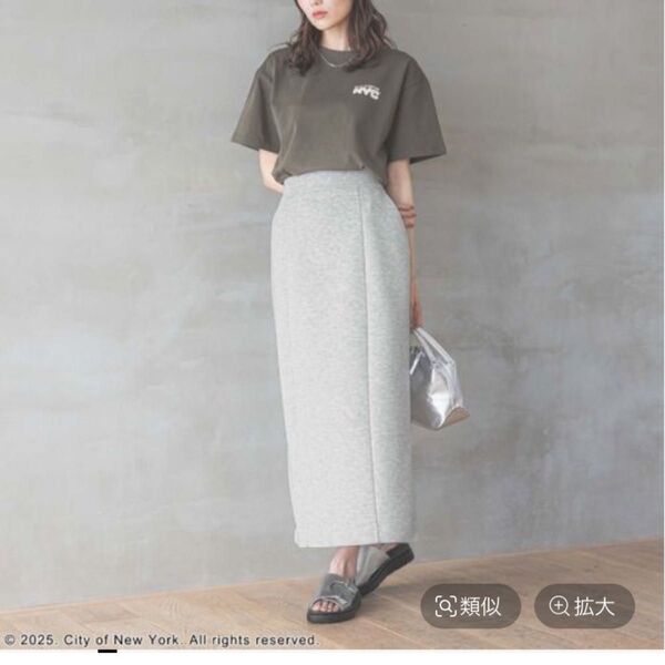 ライトクッションIラインスカート M グローバルワーク