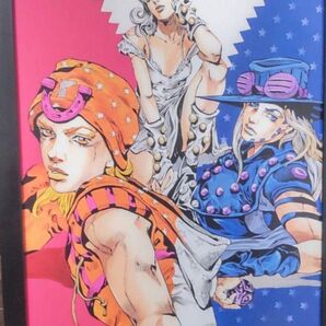【77B】ジョジョの奇妙な冒険 SBR ジョニィ・ジャイロ・ルーシー【額装両面 A4ポスター】