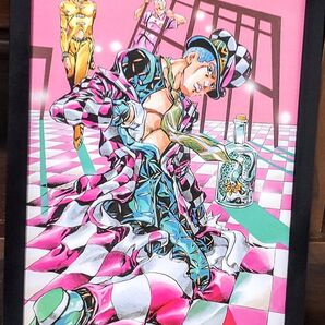 【156】ジョジョの奇妙な冒険 4部 外伝 デッドマンズQ ・岸辺露伴& アニメOP 【額装両面 A4ポスター】