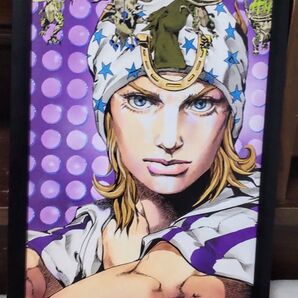 【709】ジョジョの奇妙な冒険 SBR ジョニィ・ジョースター JOJO立ち【額装両面 A4ポスター】