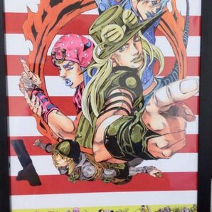 【704】ジョジョの奇妙な冒険 SBR ジャイロ・ジョニィ・ディエゴ 【額装両面 A4ポスター】
