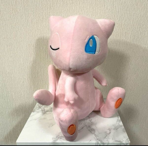 ポケットモンスター ポケモン もふぐっとしっぽみてみて!ぬいぐるみ ミュウ プライズ品 高さ約25cm