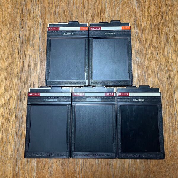 大判カメラ4x5 Lisco フィルムホルダー カットフィルムホルダー Elite リスコ 4x5カットフィルムホルダー