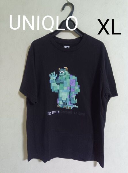 【週末価格…】ユニクロ UT モンスターズインク Tシャツ 黒 XLサイズ メンズ ユニセックス