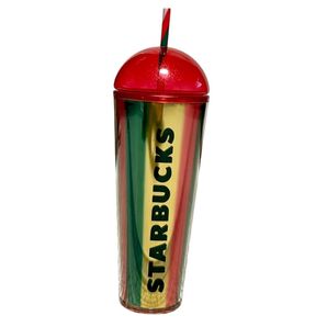 スターバックス メタリックストライプ ドームコールドタンブラー ベンティ 海外限定