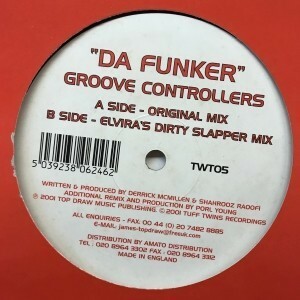 12inchレコード GROOVE CONTROLLERS / DA FUNKER