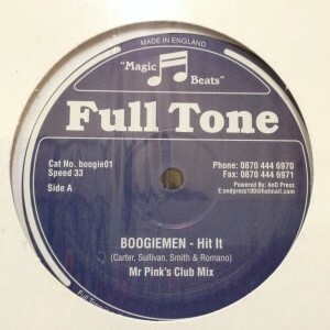 12inchレコード THE BOOGIEMEN / HIT IT