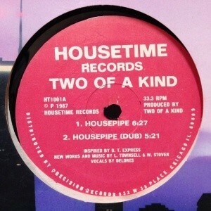 12inchレコード TWO OF A KIND / HOUSEPIPE