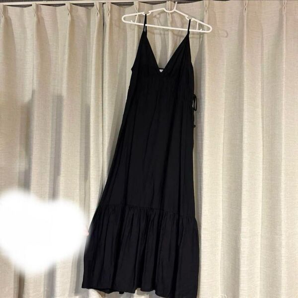 XSブラック キャミワンピース H&M
