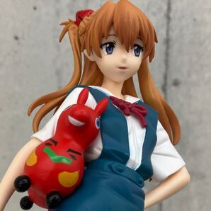 2014年 アスカ フィギュア ロディ × EVA RODY 馬 第壱中学校 女子指定制服 白ソックス 白パン 外箱無し