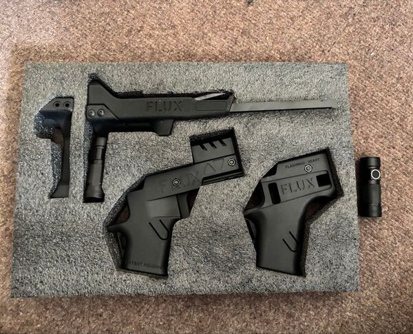 FLUX BRACE グロック ストック グリップ g17専用 エアガン 5件セット 新品未使用 東京マルイ使用可