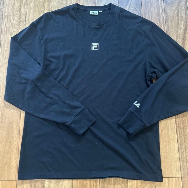 FILA 長袖Tシャツ 黒