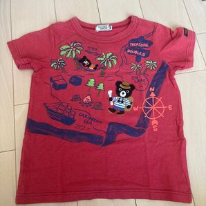 ダブルビー キャンプ Tシャツ 100