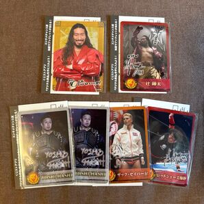 【レア】新日本プロレスウエハースコレクトボックス3/カード/6枚セット/辻陽太/YOSHI-HASHI/ザックセイバーJr.ほか