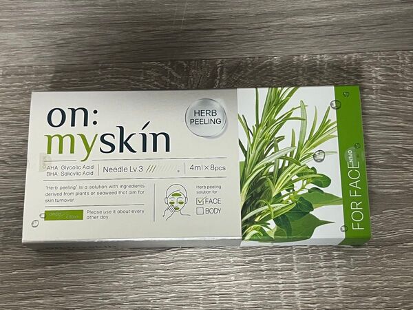 【新品未開封】on:myskin オンマイスキン ハーブピーリング【顔用】