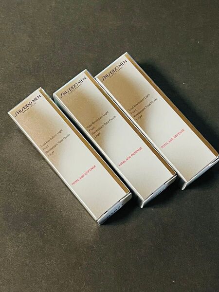 SHISEIDO メン トータルR ライトフリュイド N 特製サイズ7mL×3箱