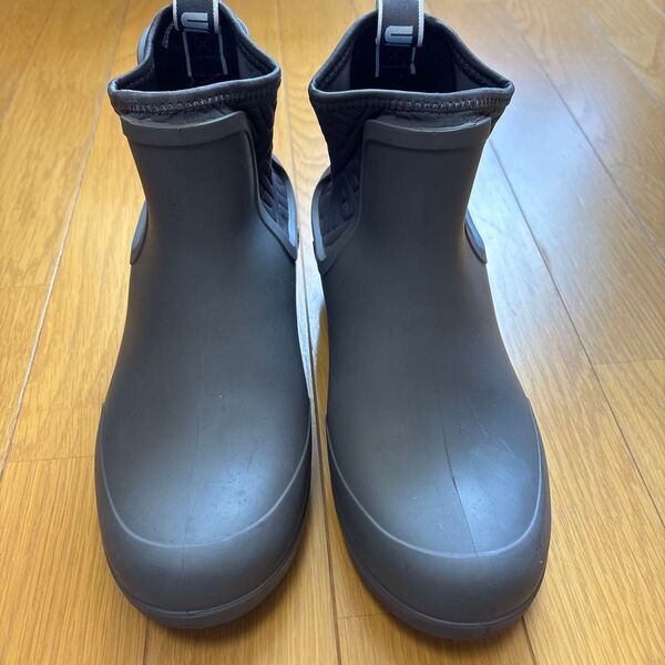 UGG レインブーツ ショートブーツ 黒 24cm レディース