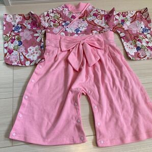 ベビー袴 ロンパース 袴ロンパース 女の子 お食い初め お宮参り 袴 ベビー