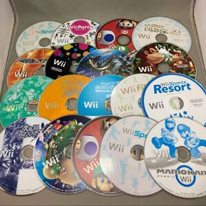 Wii ゲームソフト まとめ売り 18本セット A