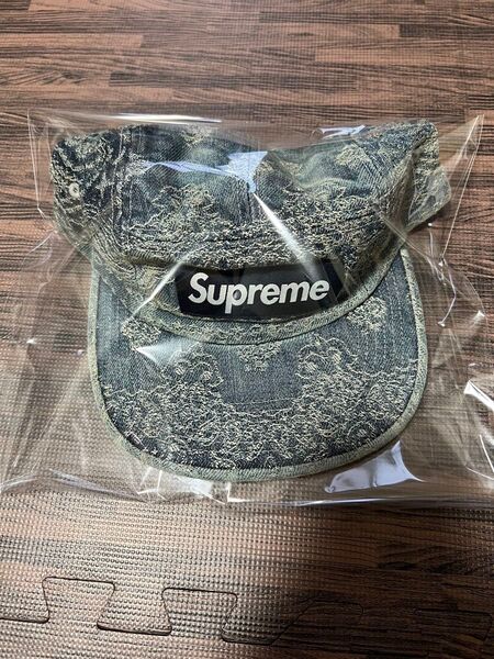 Supreme Bandana Jacquard Denim Camp Cap