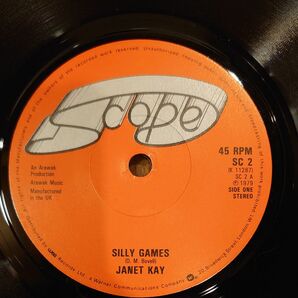 uk ori Janet Kay - Silly Games / Dangerous Scope レコード ジャネット・ケイ