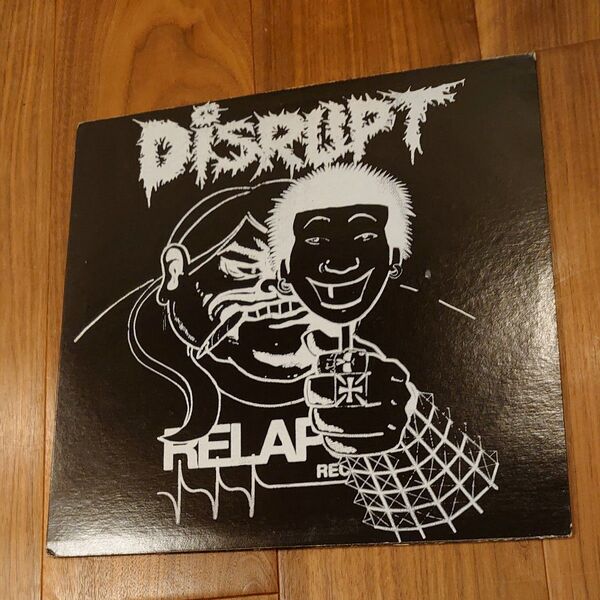 DISRUPT / STRIP MINE CONTAMINATION U.S.200枚限定ナンバー入りホワイトカラー レコード