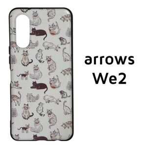 arrows We2 猫 ソフトケース カバー