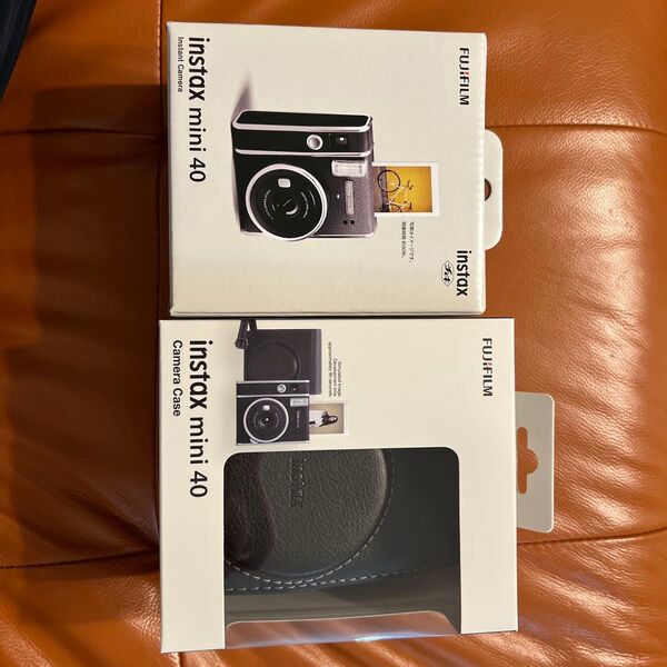 instax mini 40 本体&純正ケースセット 新品未開封