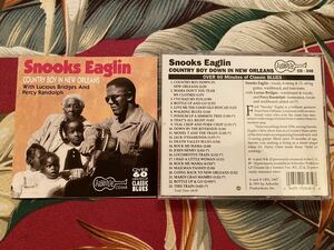 Snooks Eaglin CD Country Boy Down In New Orleans