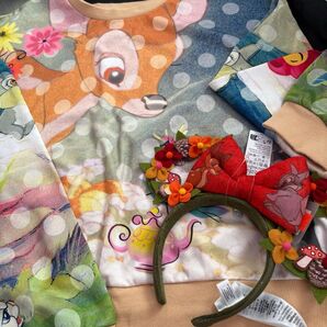 バンビ ディズニー トレーナー カチューシャ 2点