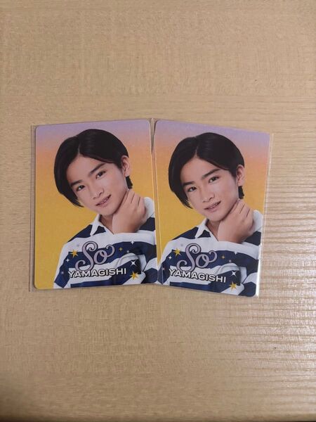 ジュニア 山岸想 プロフィールカード