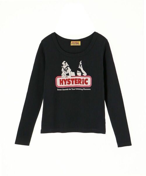 長袖Tシャツ ブラック ヒステリックグラマー
