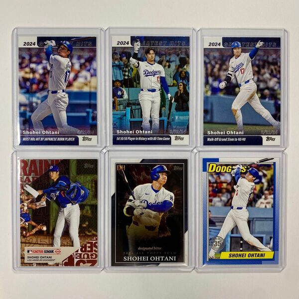 大谷翔平 インサート6枚セット 2025 Topps Series 1