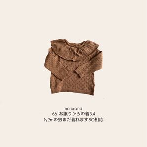 no brand トップス