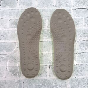 じ インソール 26cm グレー イエロー 通気性 高反発 軽量