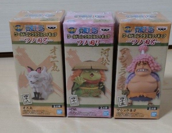 ワンピース ワーコレ コレクタブル ワノ国 アシュラ 河松 オニ丸