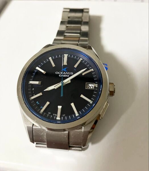 CASIO OCEANUS T-200腕時計 メンズ ブラック