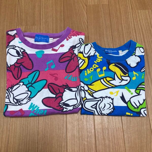 ディズニー Tシャツ 100 140 ランド シー