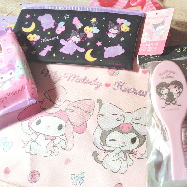 Kuromi☆クロミちゃん☆サンリオ☆4点セット☆新品☆可愛い