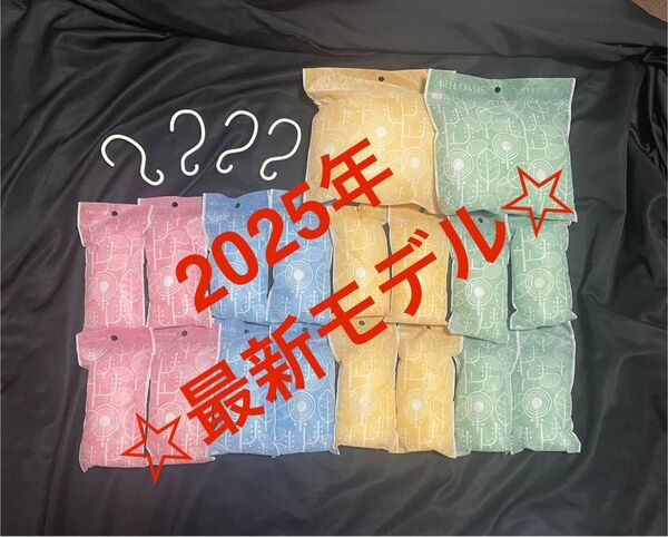 【最安値】最新モデル 帝人アクシア 除湿&消臭 乾っとソフトパックドライ 大2個 スリム16個 フック4個 ☆新品未使用☆