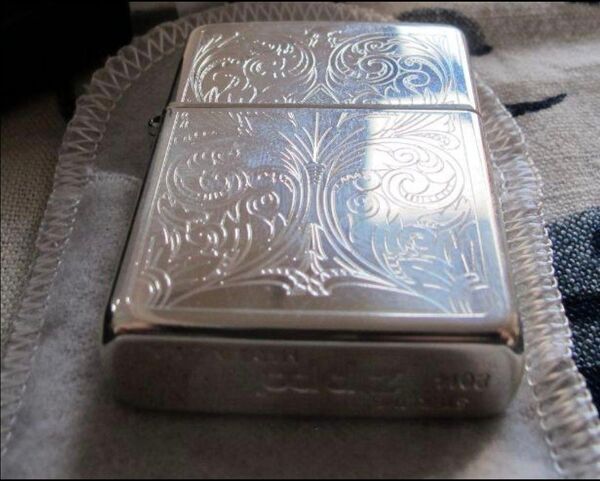 ジッポライターzippo#15 スターリングシルバー925唐草 新品 送料込み