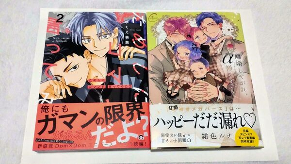 ためしにコマンド言ってみた 2 ゆくえ萌葱 離婚しやがれ、α様 sweet nest 紺色ルナ