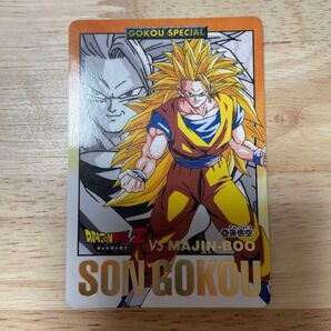 ドラゴンボールZ トレーディングカード 90.孫悟空 VS魔人ブウ