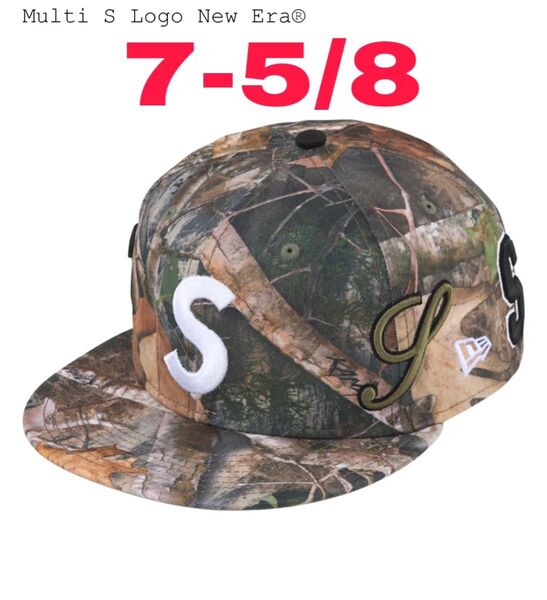 Supreme Multi S Logo New Era "Camo"