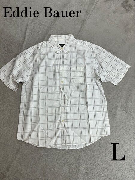 Eddie Bauer(エディー・バウアー) 黒タグ半袖シャツ