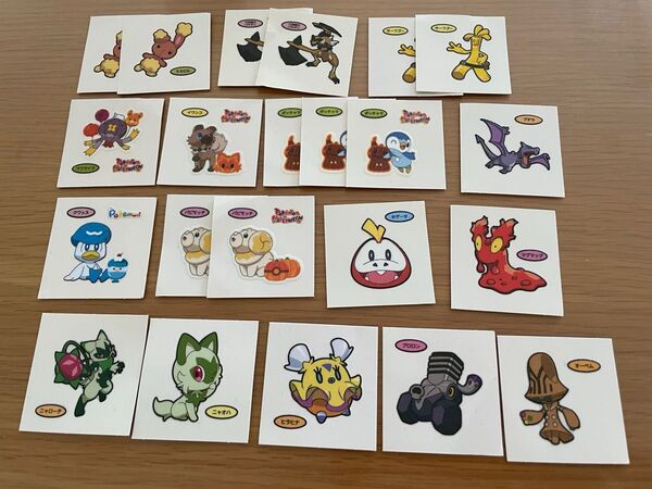 ポケモンデコキャラシール 第一パン ポケモンシール